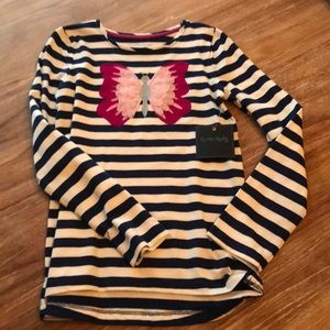 5 for $20🦋NWT size 7-8 pink butterfly top 🦋